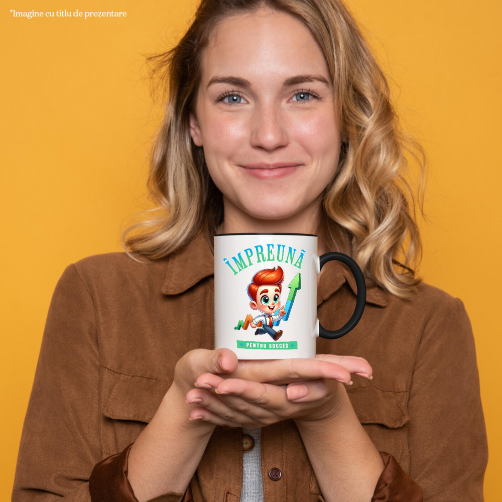 Cana Personalizata Bărbat Animat în Costum | Cadouri Personalizate pentru Succes [2]