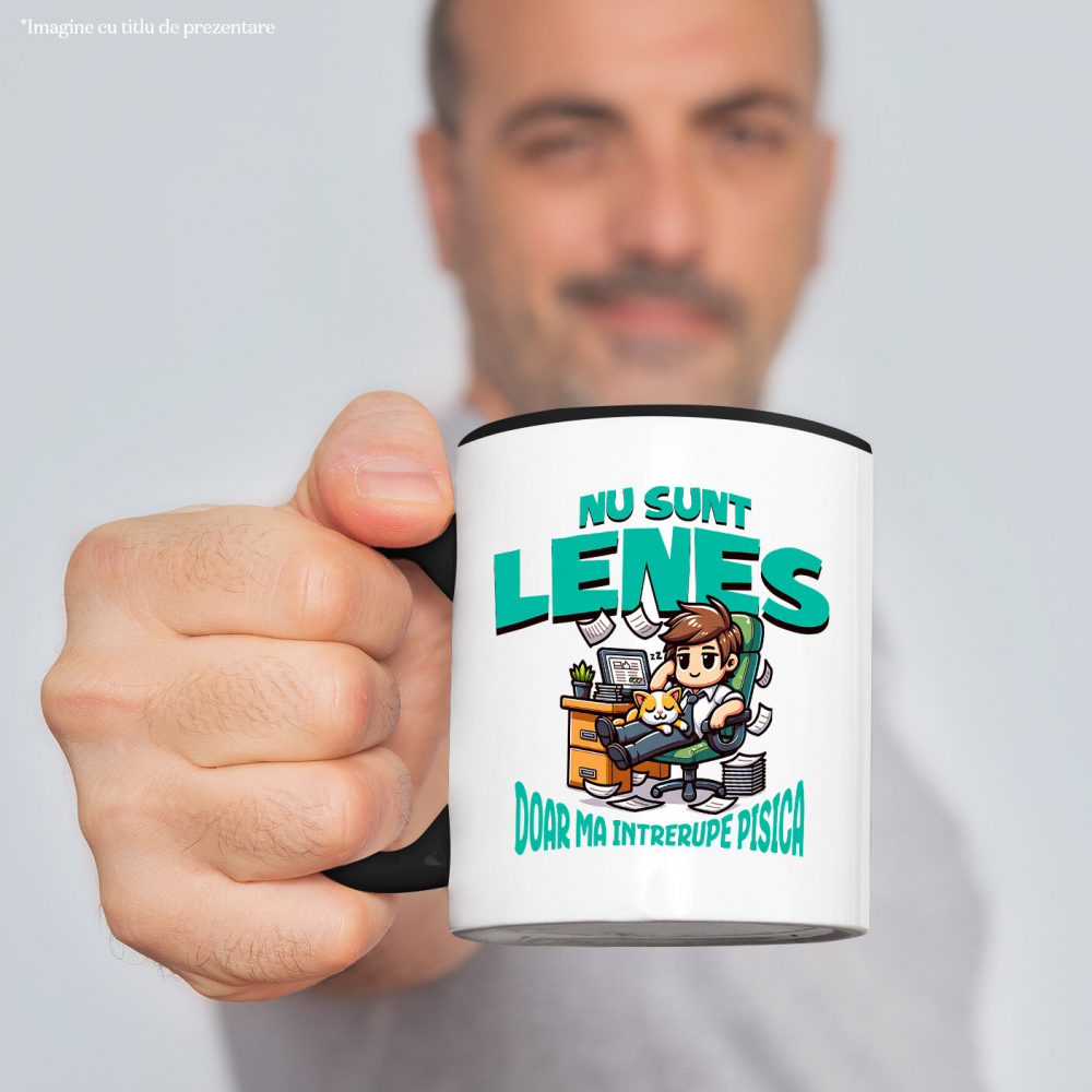 Cana Personalizata Bărbat în Costum la Birou – Productivitate, Corporație, Office [2]