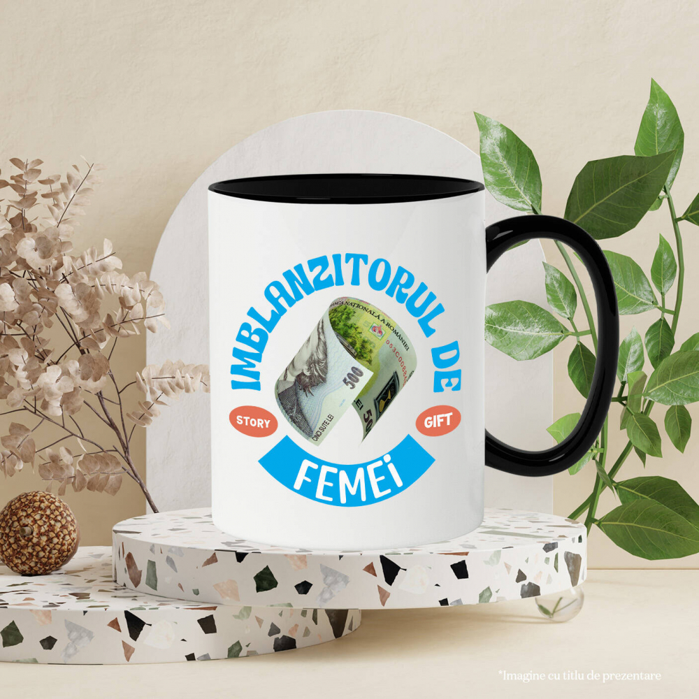 Cana Personalizata Bancnota 500 Lei în Aer - Investiții Financiare și Succes [3]