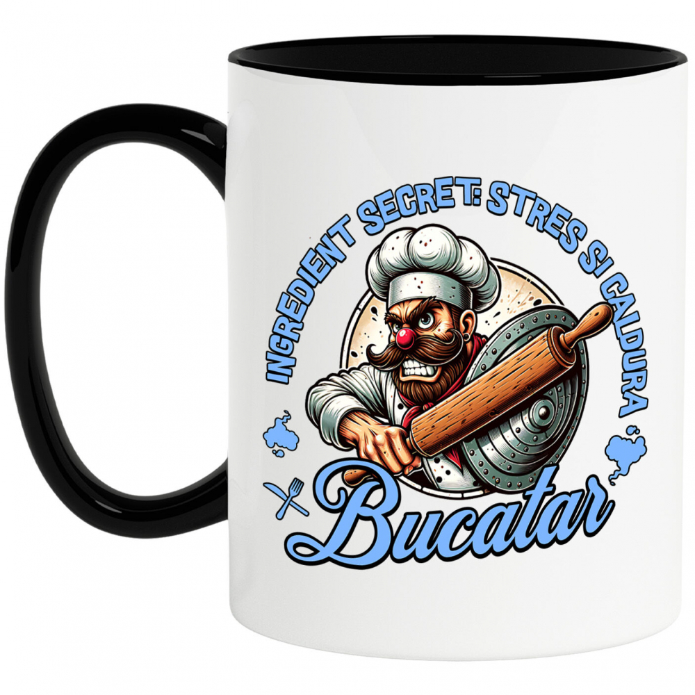 Cana Personalizata Bucătar Chef – Pasiune pentru Mâncare și Gastronomie | Meserie Bucătar [1]