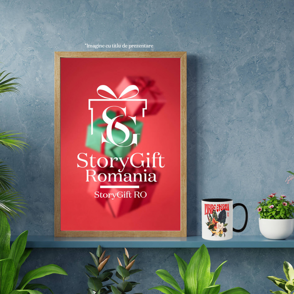 Cana Personalizata Buchet de Flori Colorate cu Text „Iubire Eterna” | Cadouri Personalizate pentru Femei, Familie și Prieteni [4]