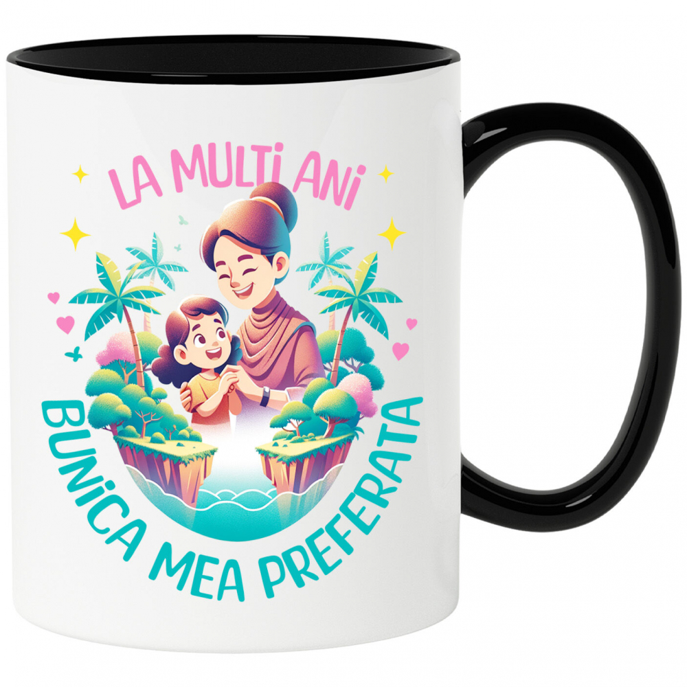 Cana Personalizata Tricou Personalizat Bunica & Nepoata – Cadou Vesel și Unic [1]