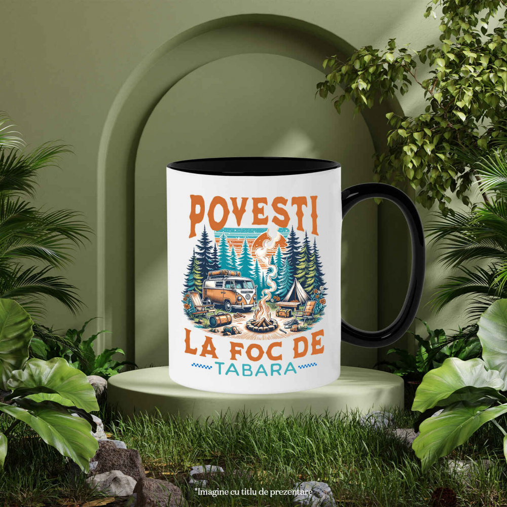 Cana Personalizata "Camping în Natură cu Rulotă – Aventură în Familie și Povești la Foc de Tabără" [3]
