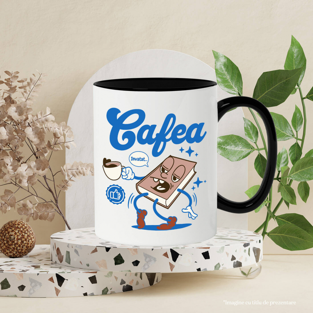 Cana Personalizata „Cana Personalizată „Carte Extenuată” – Cadou Perfect pentru Studenți și Învățăcei” [3]