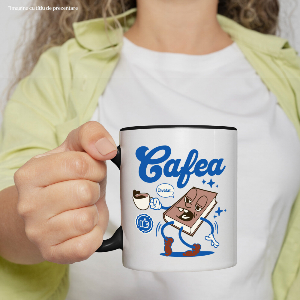 Cana Personalizata „Cana Personalizată „Carte Extenuată” – Cadou Perfect pentru Studenți și Învățăcei” [2]