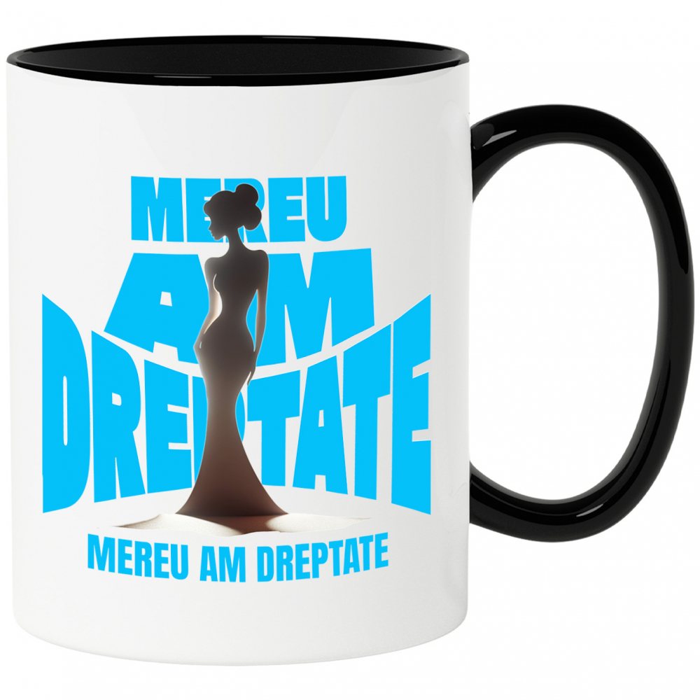 Cana Personalizata Citate Puternice pentru Femei – „Mereu Am Dreptate” – Cadou Personalizat pentru Femei Puternice, Mame și Prietene [1]