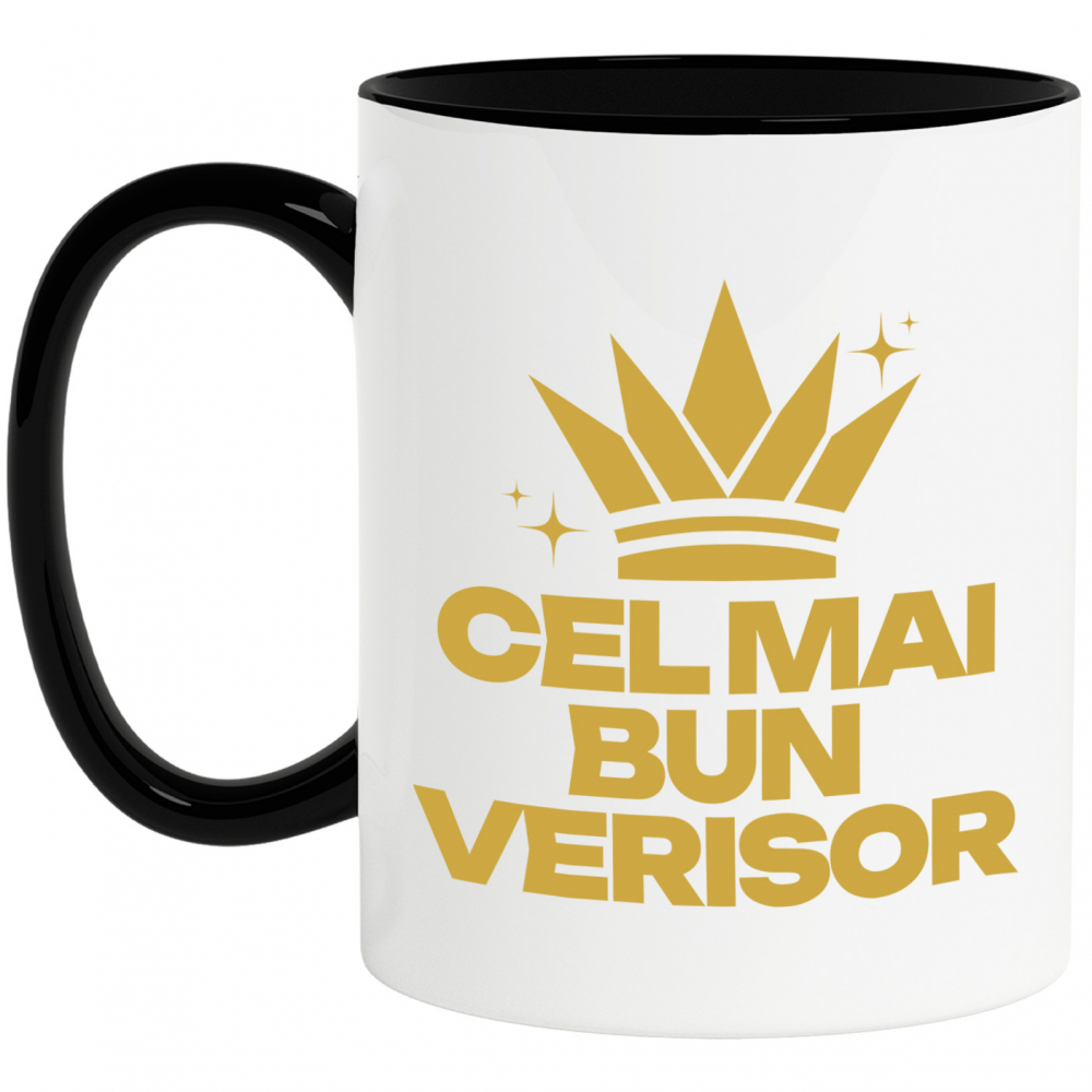 Cana Personalizata „Coroană Regală Personalizată - Cel Mai Bun Verisor Cadou Haioasă Familie” [1]