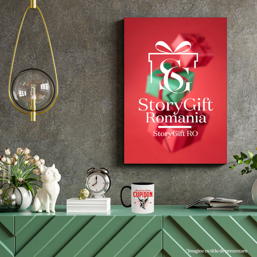 Cana Personalizata Cupidon Înger în Aer - Cadou Romantic de Valentine's Day pentru Iubire [4]