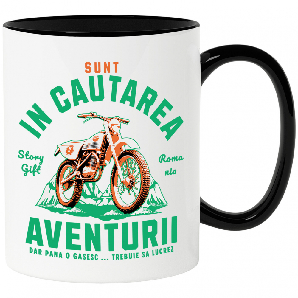 Cana Personalizata Cursă Moto Montană – Aventură Colorată în Natură pentru Pasionați [1]