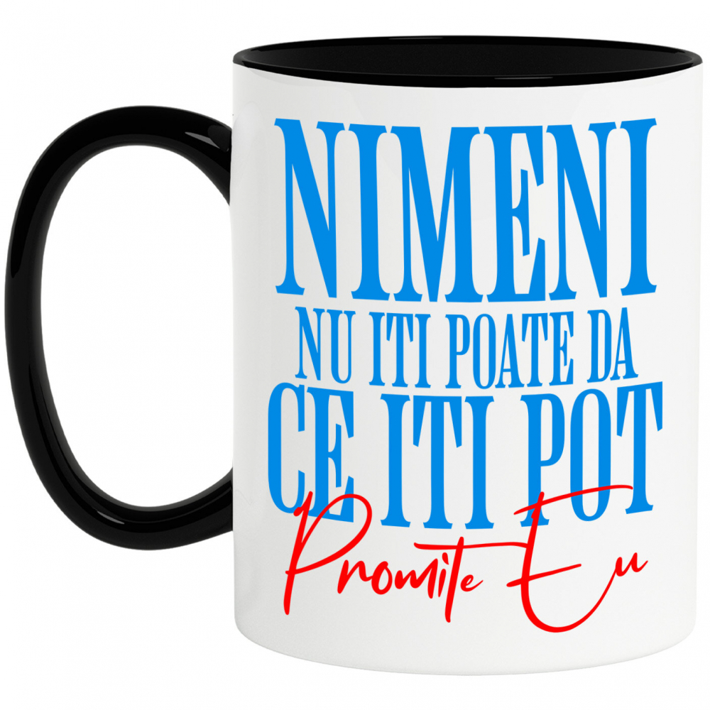 Cana Personalizata „Nimeni Nu Îți Poate Da Ce Îți Pot Promite Eu” – Dedicatie Romantică și Cadou Amuzant pentru Iubiți [1]