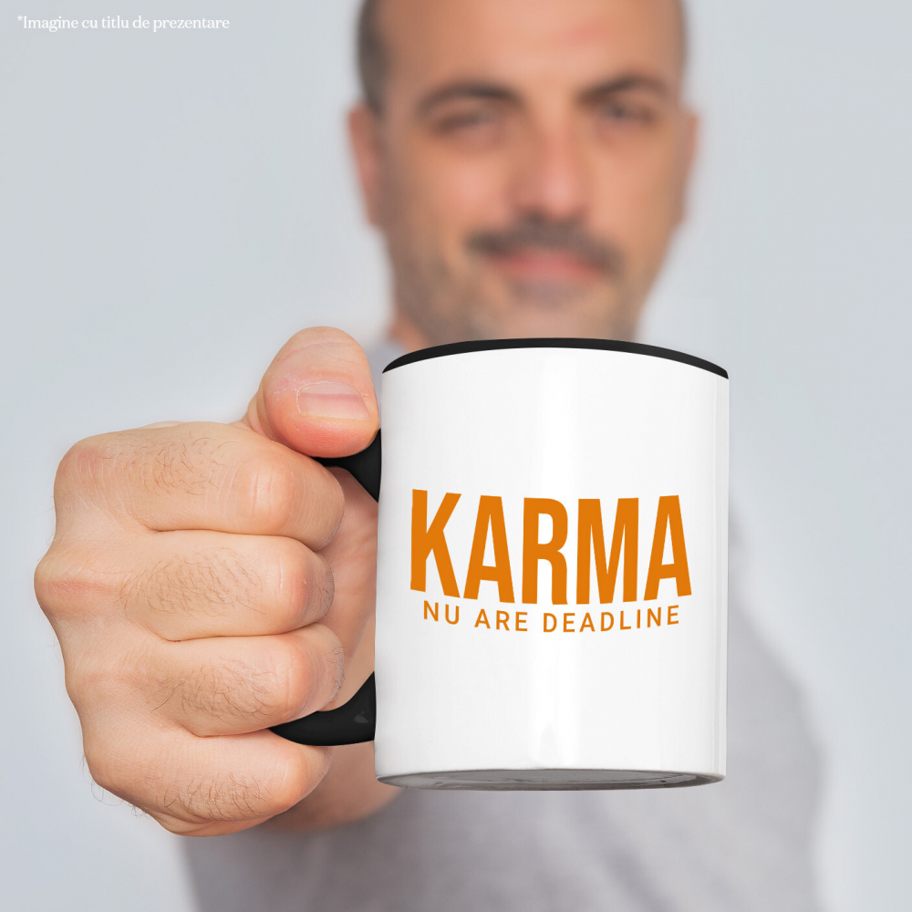 Cana Personalizata „Cadouri personalizate cu zicale amuzante și glume despre karma și ghinion pentru familie și prieteni” [2]