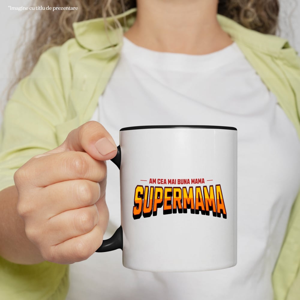 Cana Personalizata "Super Erou Mama – Cadouri Personalizate cu Mesajul ‘Am Cea Mai Bună Mama’" [2]