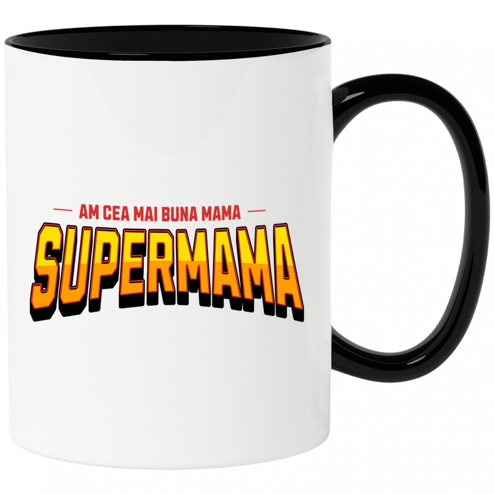 Cana Personalizata "Super Erou Mama – Cadouri Personalizate cu Mesajul ‘Am Cea Mai Bună Mama’" [1]