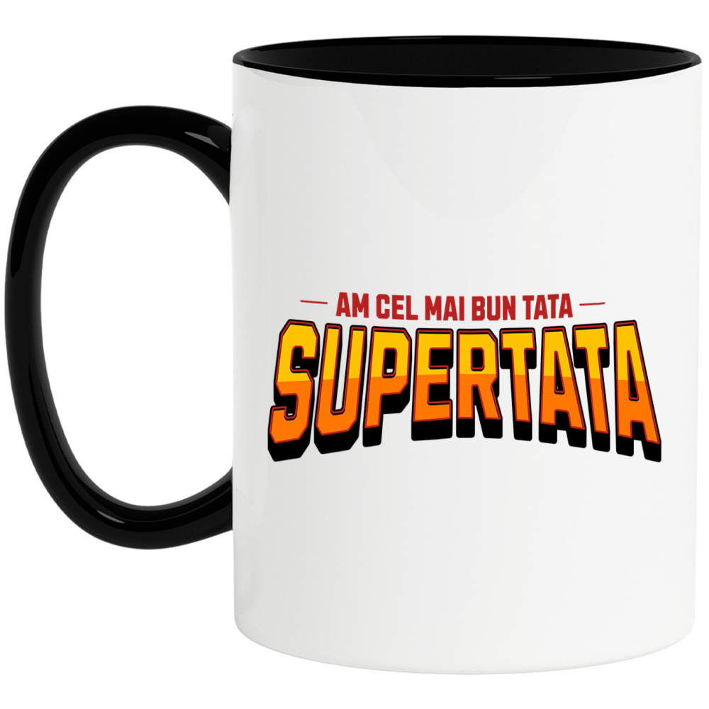 Cana Personalizata Cadouri Personalizate Super Erou Tata | Cea Mai Bună Tata, Familie și Iubire [1]