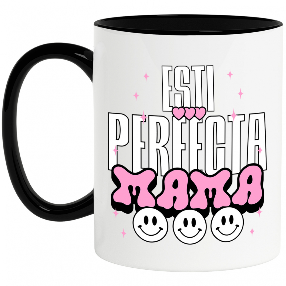 Cana Personalizata Decor Personalizat - „Iubire, Ești Perfectă Mama” | Cadou Special [1]