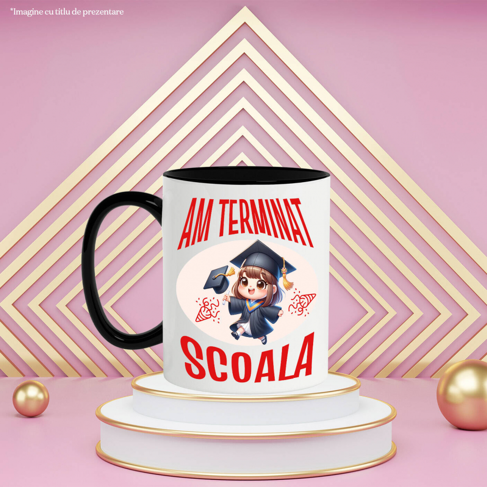Cana Personalizata Fată Absolvire | Cadou Personalizat pentru Absolvenți [3]