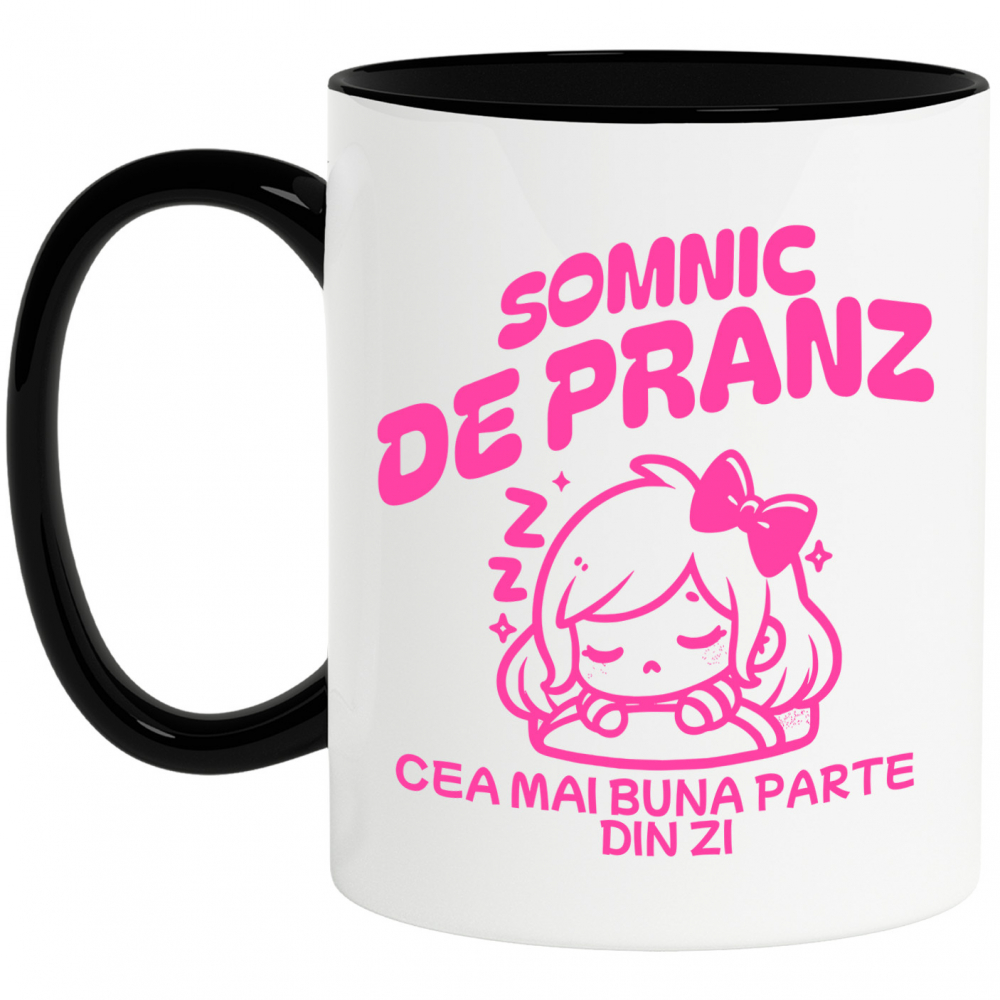 Cana Personalizata Fata Dormind cu Funda – Cadou Personalizat pentru Copii și Familie [1]