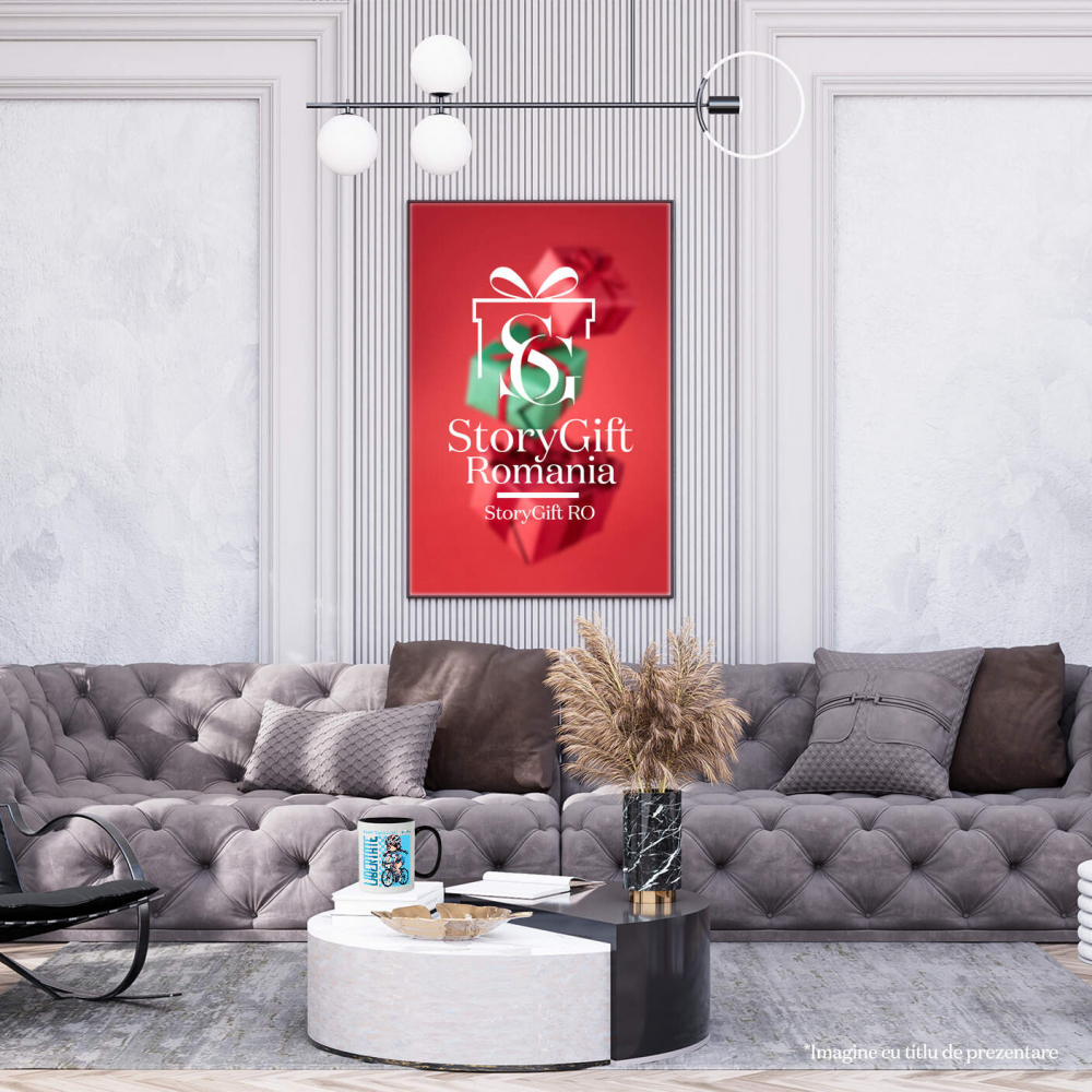 Cana Personalizata Fată Anime pe Bicicletă – Design Sportiv pentru Cadouri Personalizate [4]