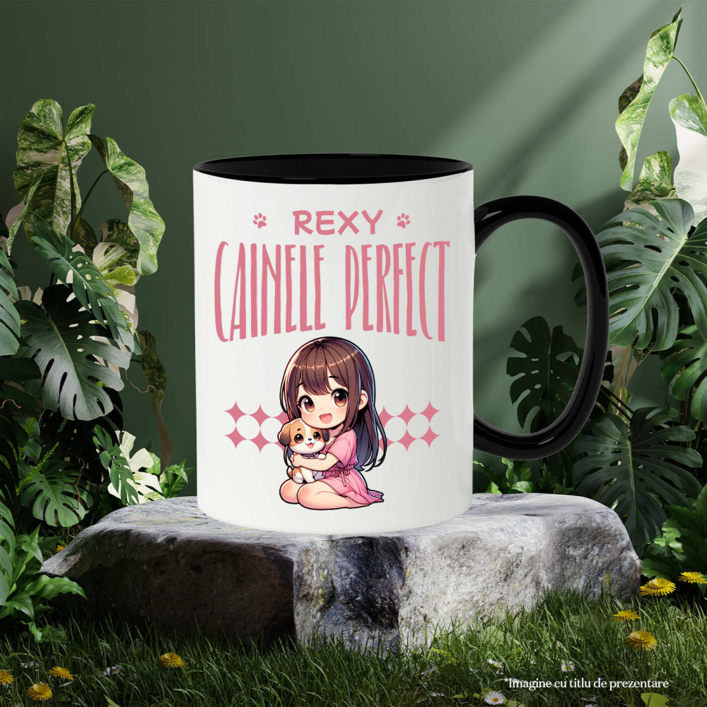 Cana Personalizata Rexy Câinele Perfect – Tricou Personalizat pentru Iubitorii de Câini [3]