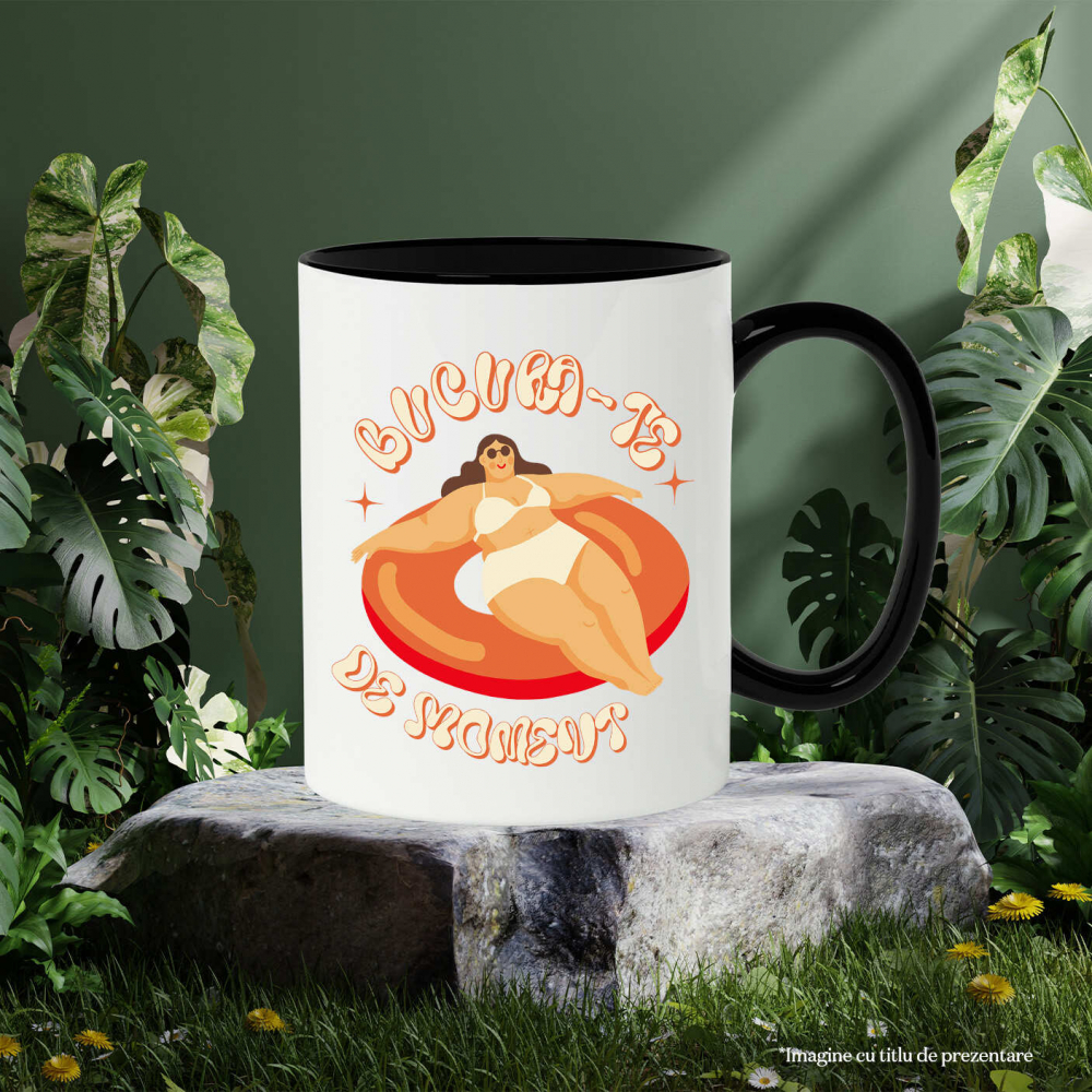 Cana Personalizata Femeie Cu Ochelari De Soare Pe Colac – Cadouri Personalizate Pentru Femei, Familie și Prieteni [3]