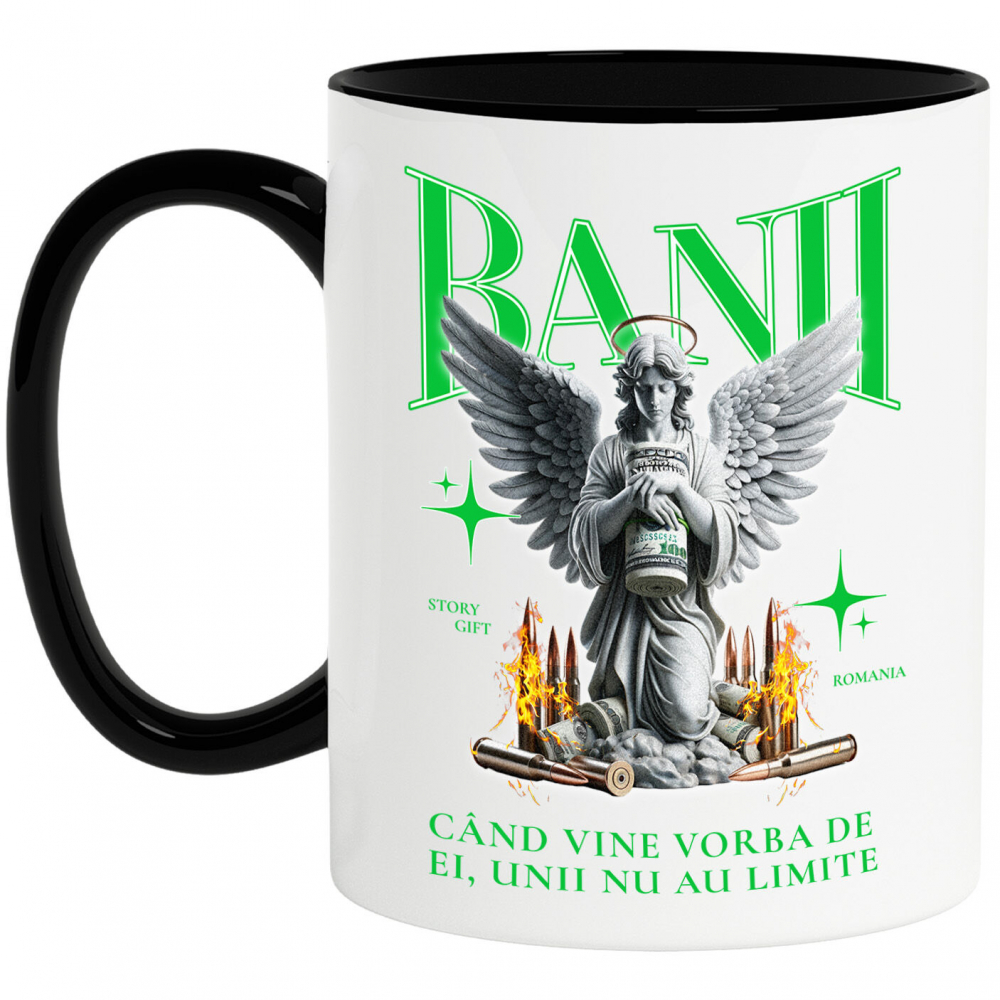 Cana Personalizata Statuie cu Bancnote și Mesaj Motivațional – Cadou Personalizat Unic [1]
