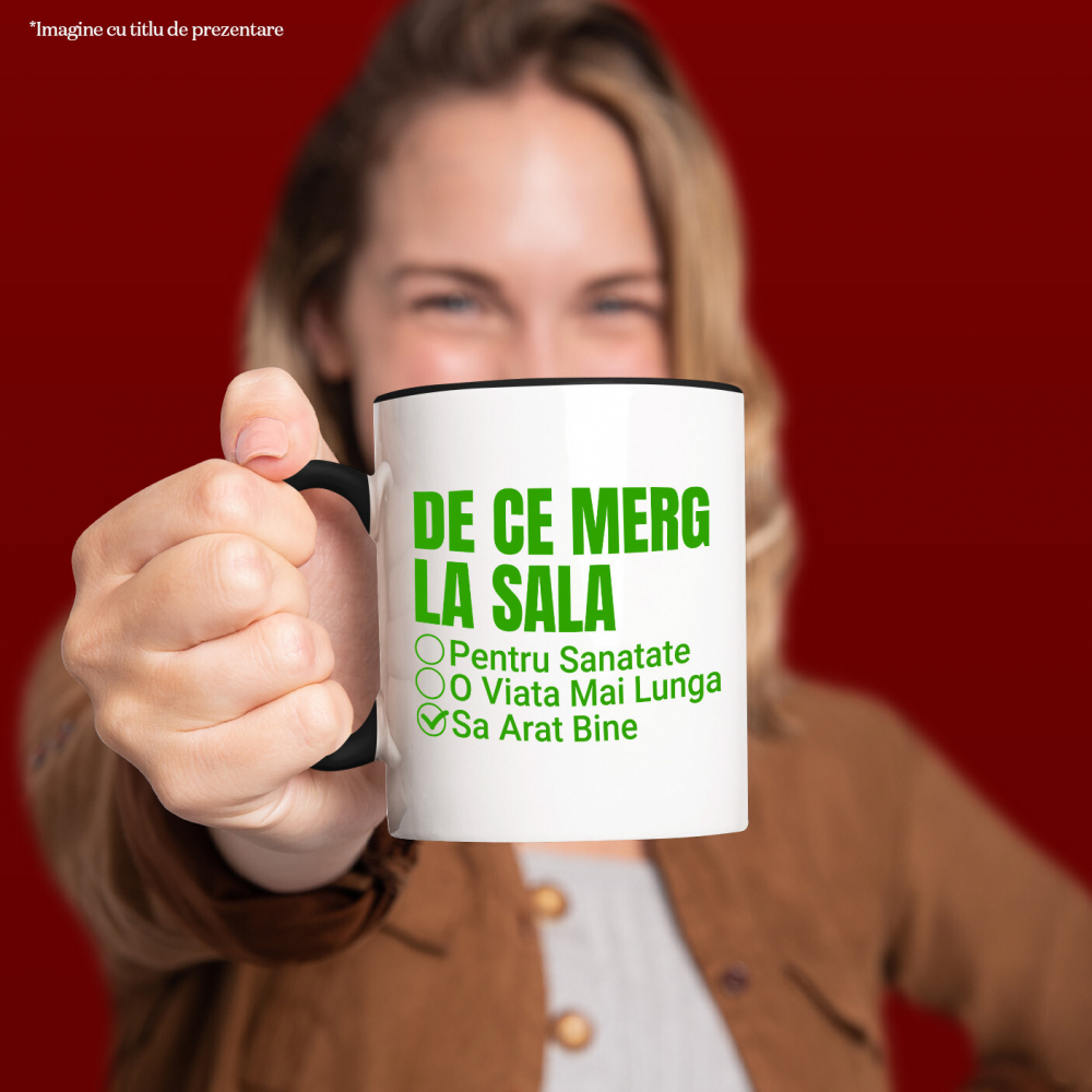 Cana Personalizata Iubitorii de Sport - Tricou Personalizat cu Mesaj Haios și Motivațional [2]