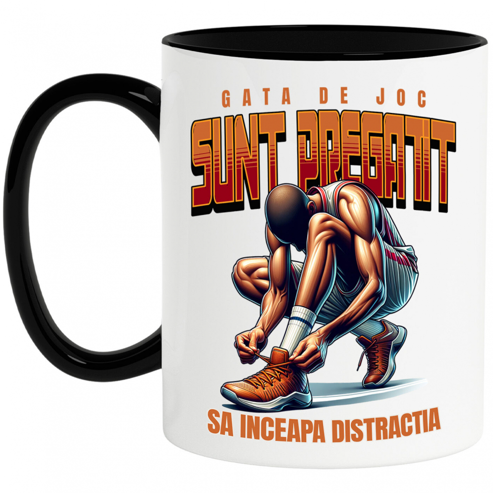 Cana Personalizata Jucător Profesionist de Baschet – Pregătire și Determinare Sportivă [1]