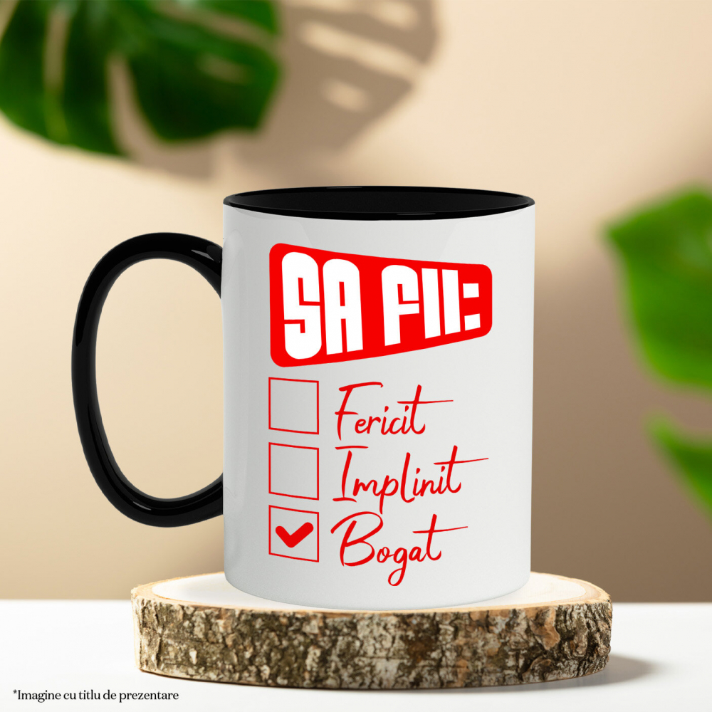 Cana Personalizata Lista de Bifat - Fericire, Bogăție și Succes Financiar [3]