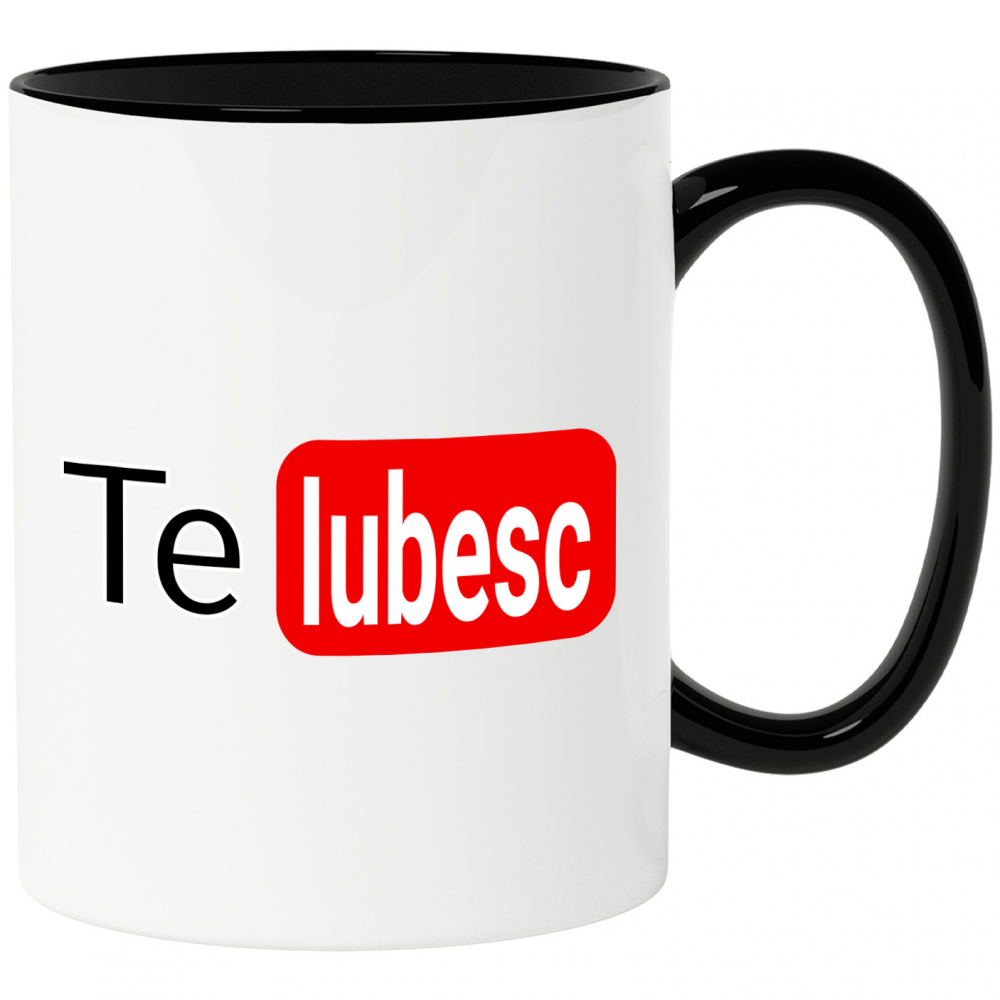 Cana Personalizata „Logo Platforma Streaming Video - Cadou Personalizat Iubita, Valentine's Day și Dragobete” [1]