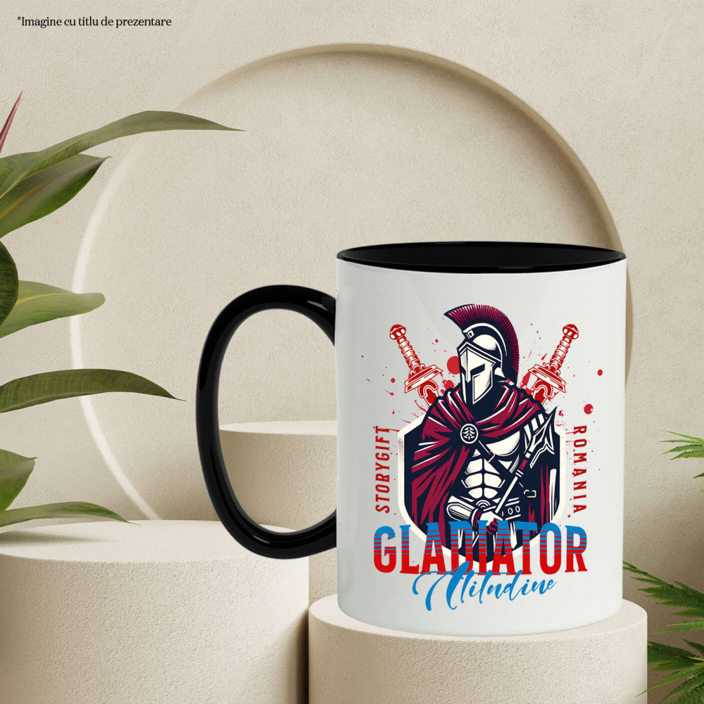 Cana Personalizata Cadouri personalizate – Războinic cu armură de fier și atitudine de gladiator [3]
