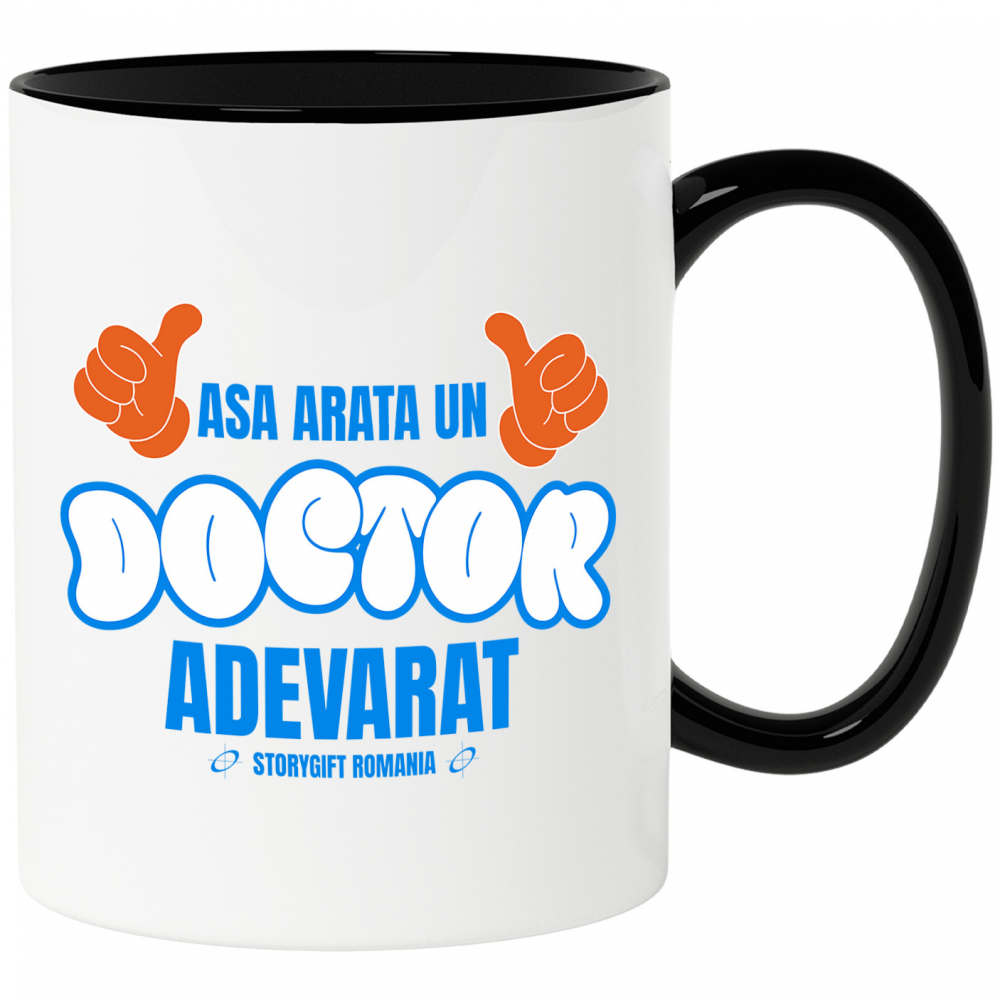 Cana Personalizata Mâini Stil Mickey Mouse – Design Haios pentru Doctori și Iubitorii de Medicină [1]