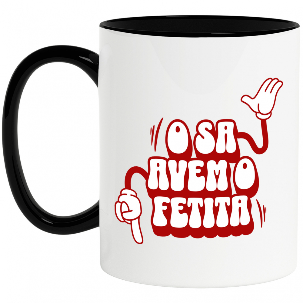 Cana Personalizata Cadou Personalizat „O Să Avem O Fetiță” | Mâini Stil Mickey Mouse pentru Viitori Părinți [1]