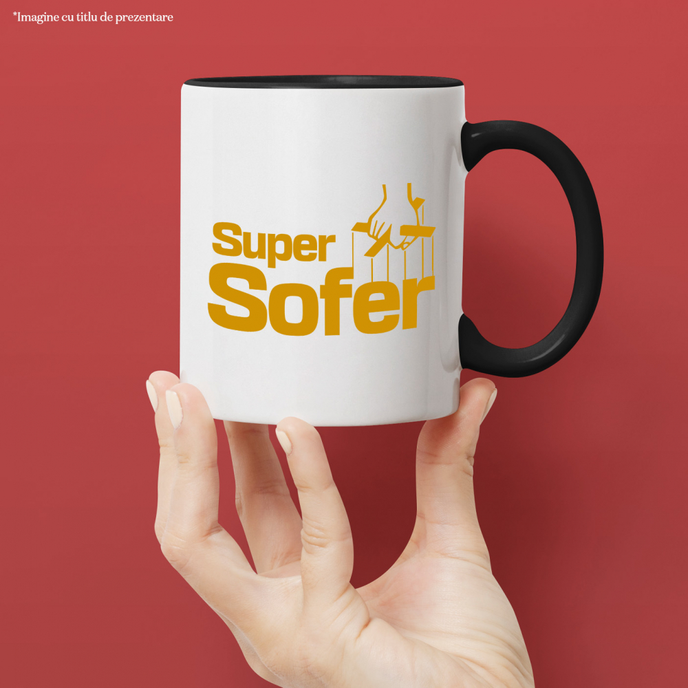 Cana Personalizata Mână cu Sfori Stil Marionetă – Design Simbolic și Motivațional în Română [2]