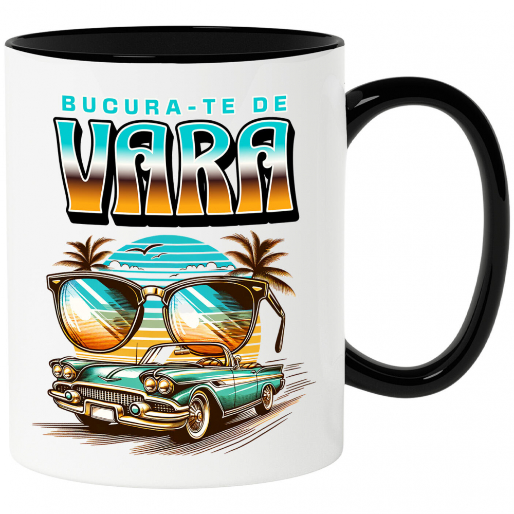 Cana Personalizata "Mașină Vintage și Ochelari de Soare – Bucură-te de Vara cu Produse Personalizate" [1]