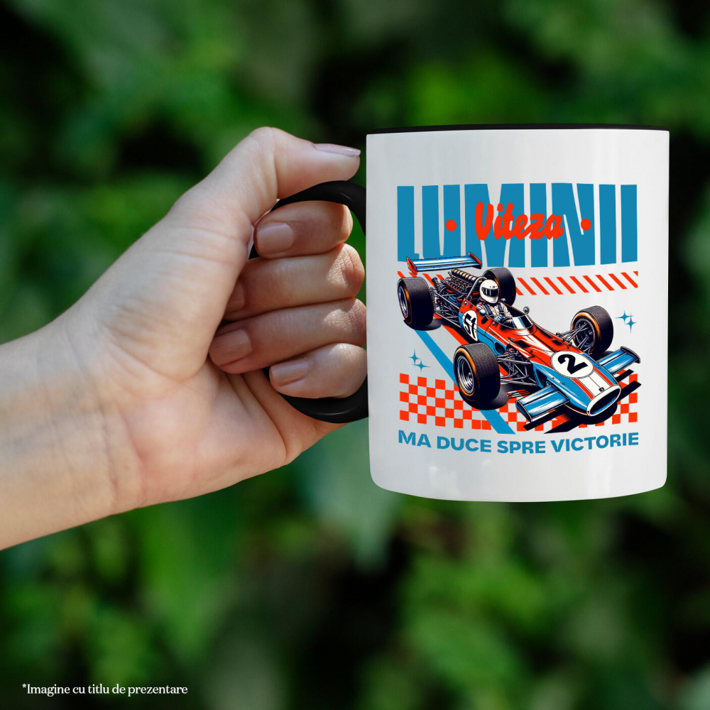 Cana Personalizata Mașină De Curse Formula 1 – Viteză, Adrenalină și Performanță [2]