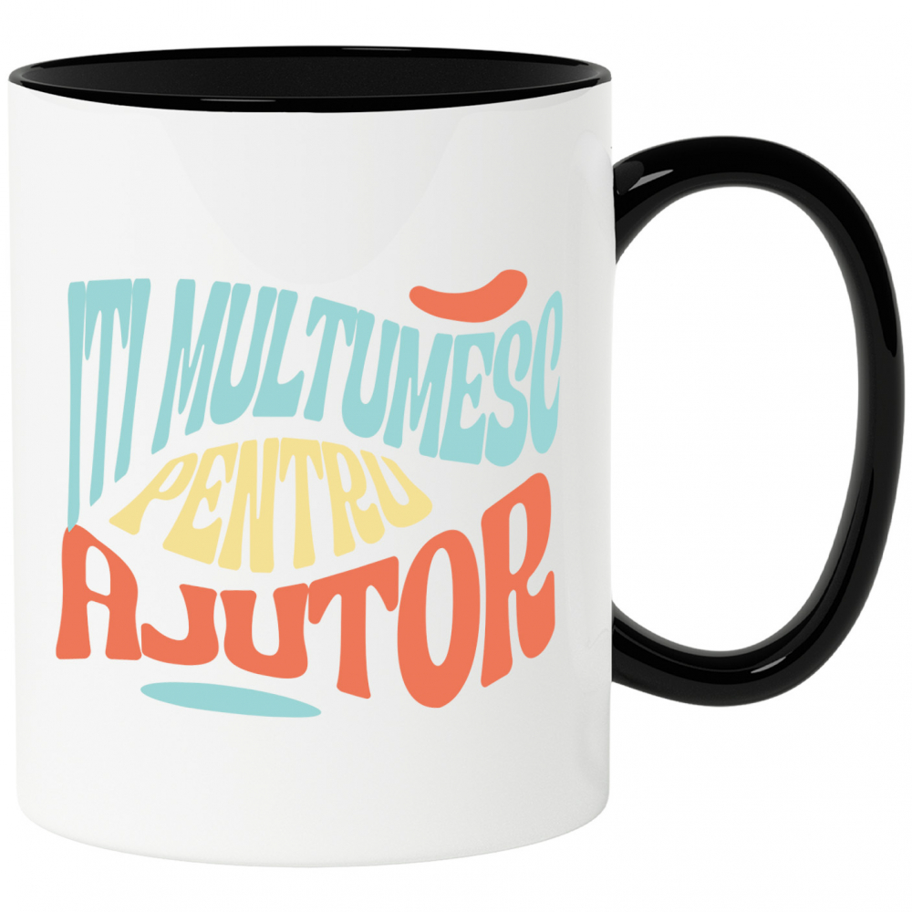 Cana Personalizata Valurile Mării – „Îți Mulțumesc pentru Ajutor” – Cadou Personalizat pentru Familie, Tati, Copii, Prieteni [1]