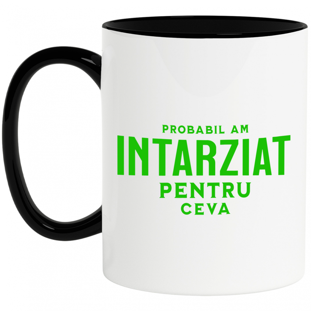 Cana Personalizata „Cadouri personalizate cu mesaje amuzante despre întârziere și aglomerație pentru familie și prieteni” [1]