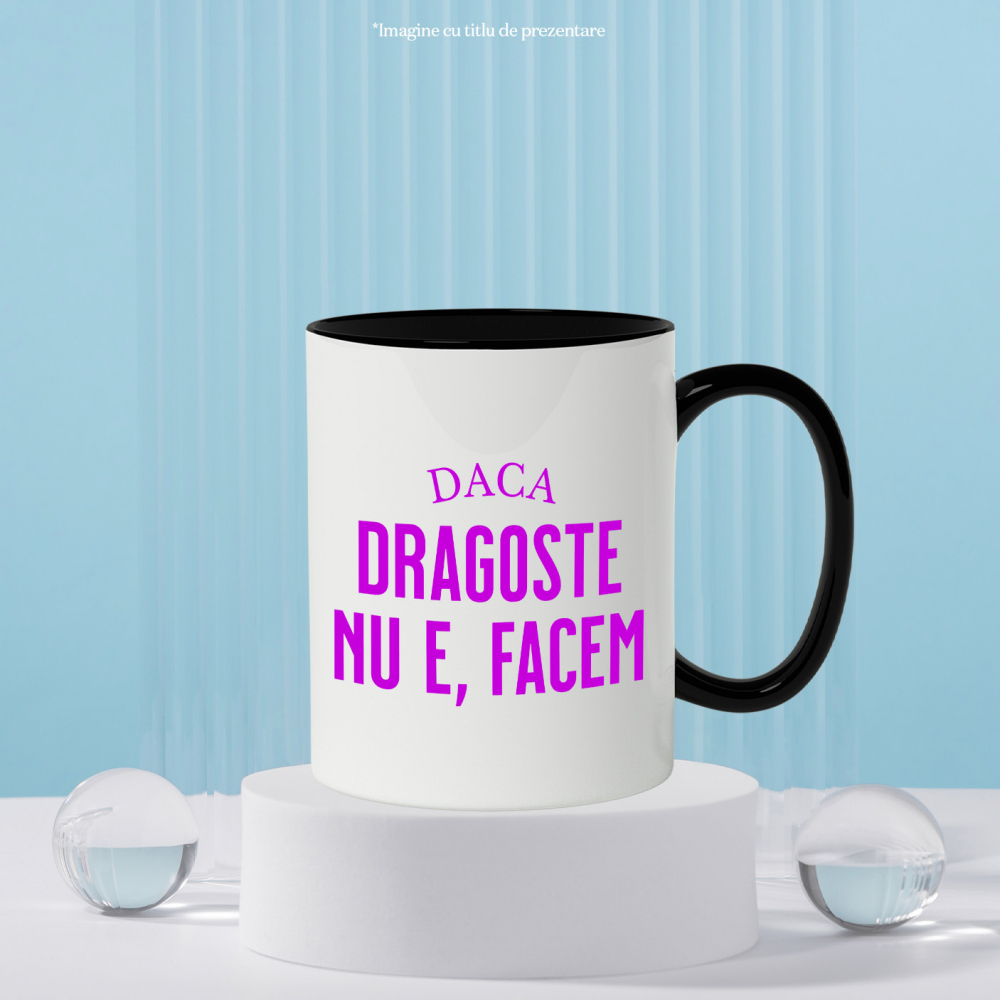 Cana Personalizata „Mesaj Haios de Dragoste - Cadou Personalizat cu Mesaj Amuzant pentru Iubita, Familie și Prieteni” [3]