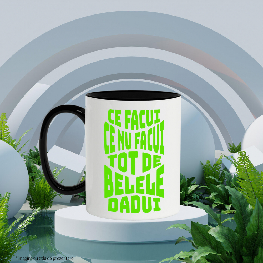 Cana Personalizata Mesaj Oltean Amuzant – Iluzie Optică și Glume Personalizate pentru Tati și Prieteni [3]