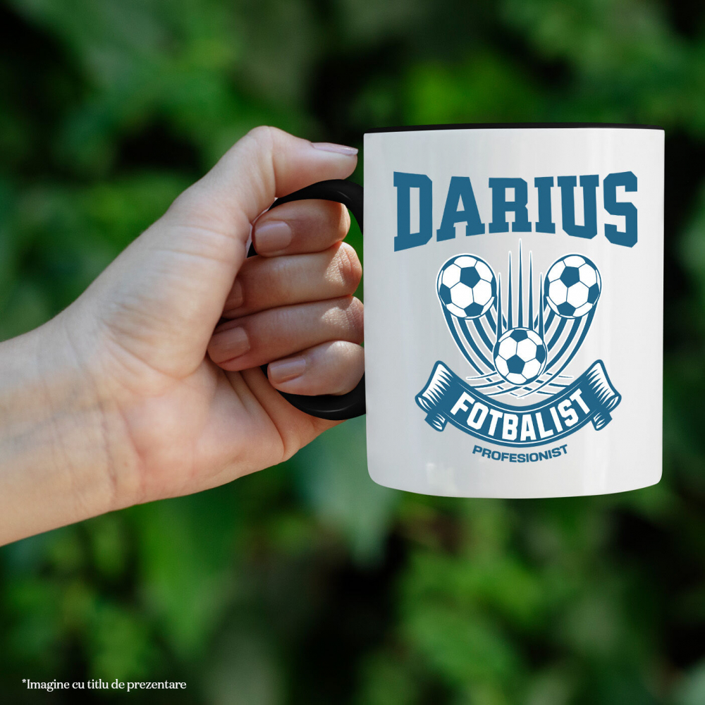 Cana Personalizata Mingi de Fotbal - Tricou Personalizat pentru Echipe și Suporteri [2]