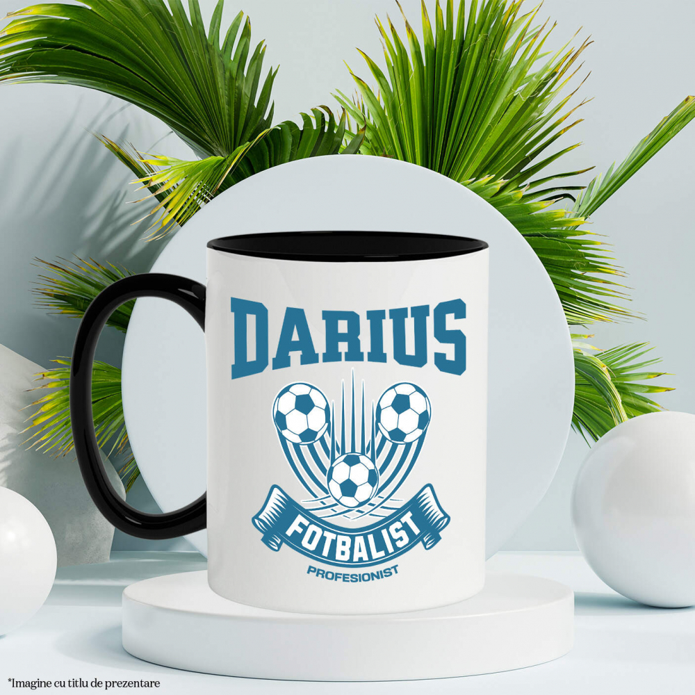 Cana Personalizata Mingi de Fotbal - Tricou Personalizat pentru Echipe și Suporteri [3]