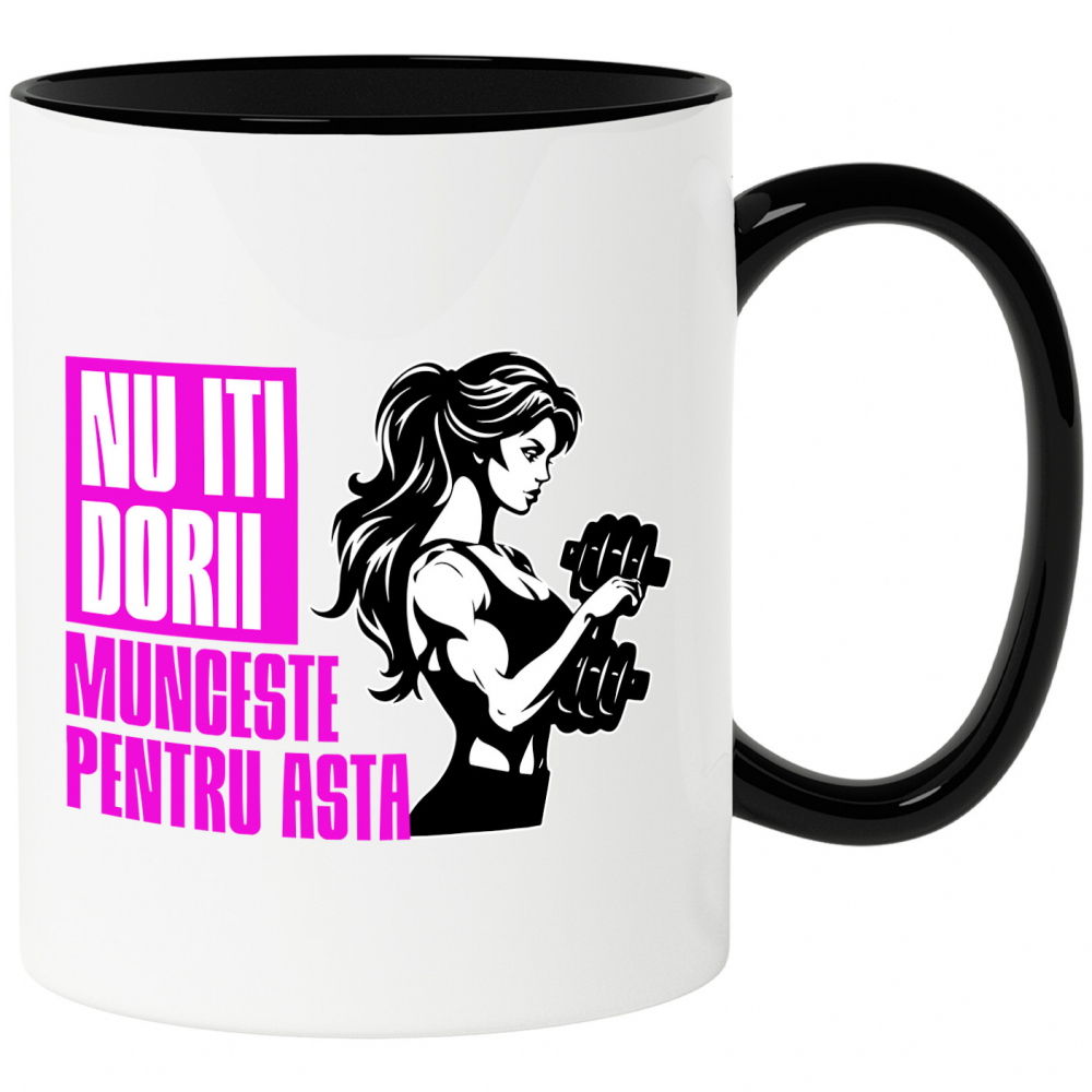 Cana Personalizata Tricou Personalizat Fitness – Iubitorii de Sport | Cadou Motivațional [1]