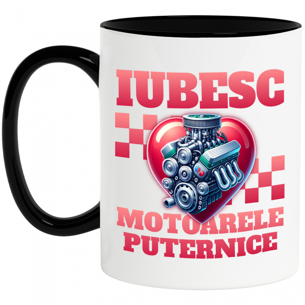 Cana Personalizata Motor Puternic și Mașină de Viteză – Adrenalină și Performanță [1]