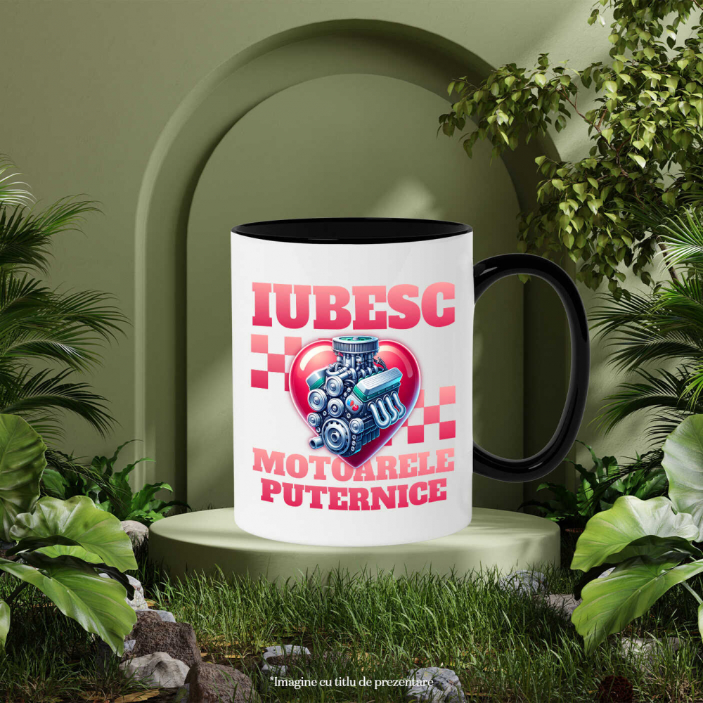 Cana Personalizata Motor Puternic și Mașină de Viteză – Adrenalină și Performanță [3]