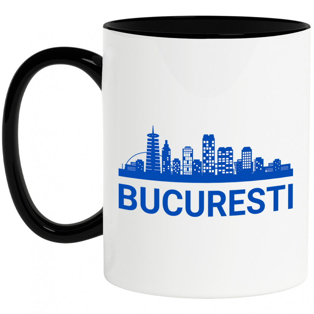 Cana Personalizata Orașul București - Clădiri Înalte și Atracții Turistice de Neratat [1]