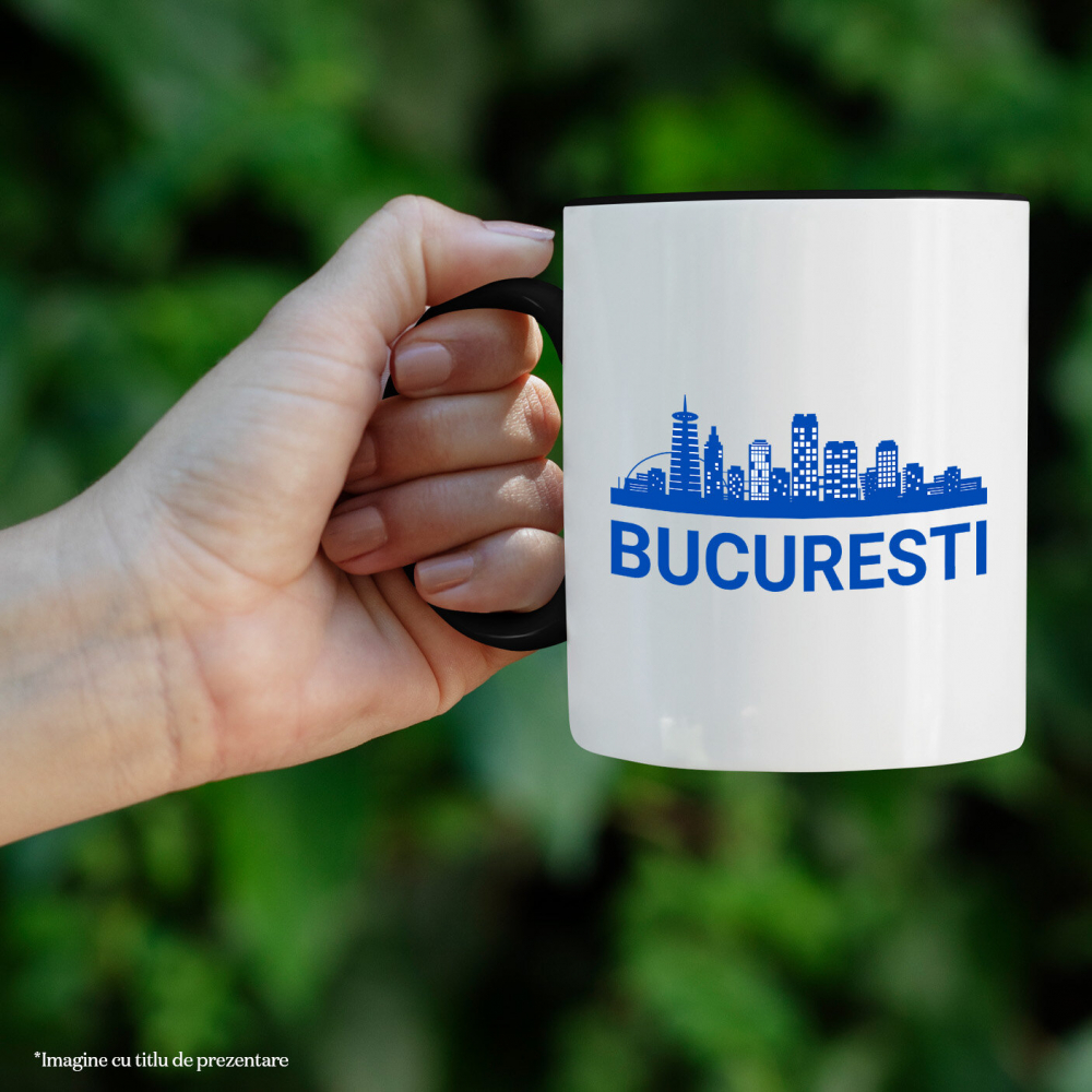 Cana Personalizata Orașul București - Clădiri Înalte și Atracții Turistice de Neratat [2]