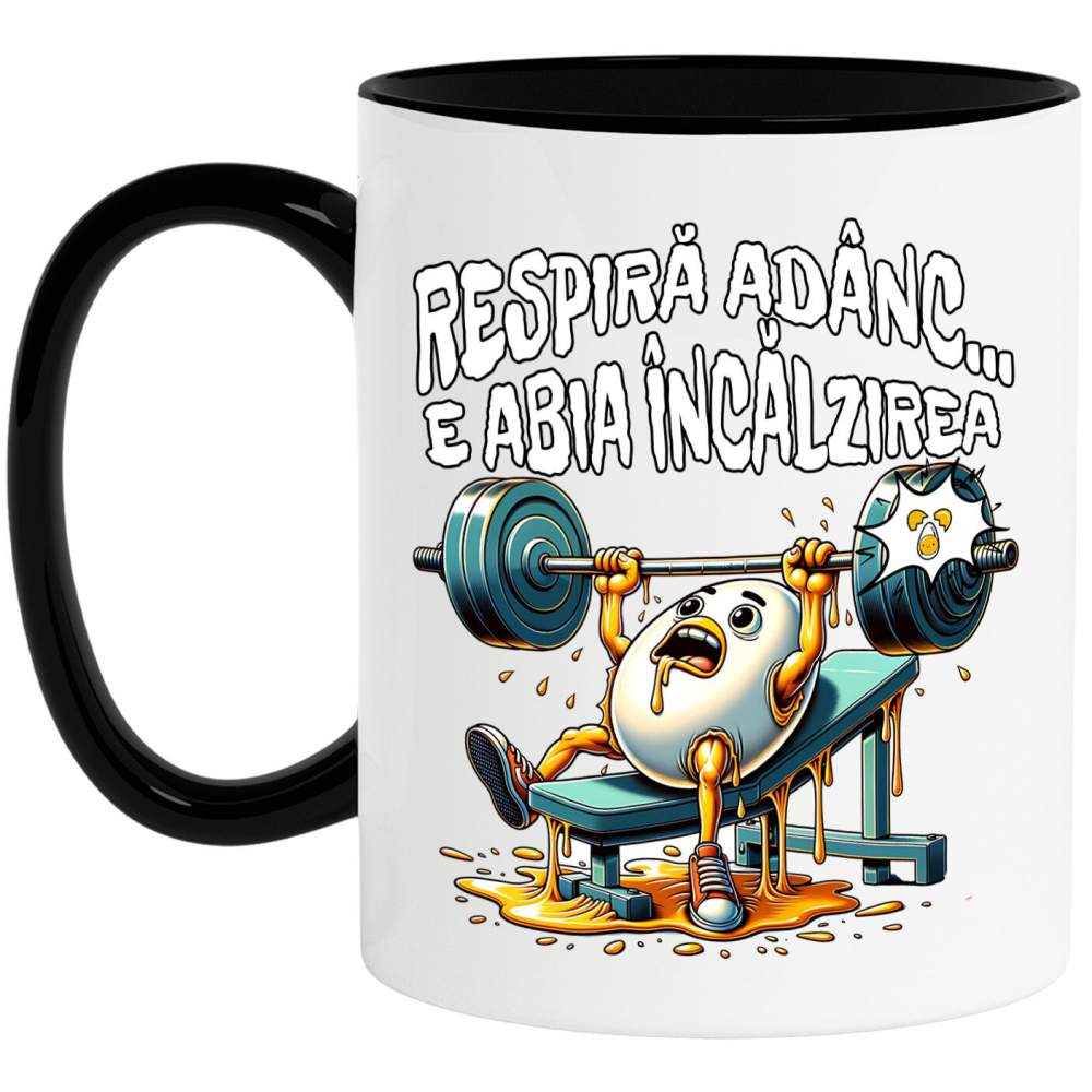 Cana Personalizata Ou la Sală - Tricou Personalizat Motivațional pentru Sportivi și Antrenamente [1]