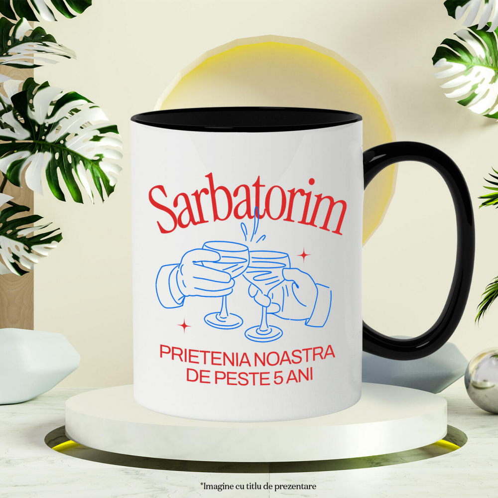 Cana Personalizata Pahare elegante personalizate pentru toasturi de prietenie și aniversări [3]