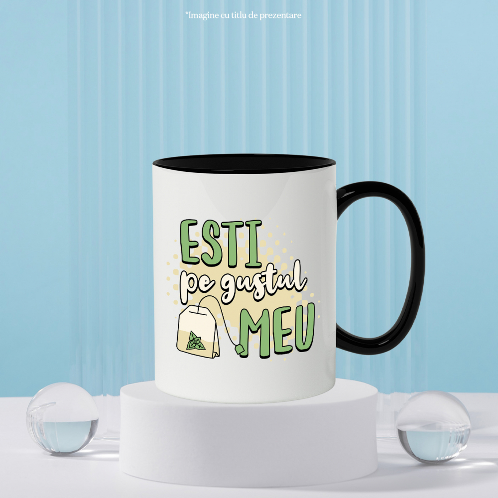 Cana Personalizata „Plic de Ceai cu Mentă – Băutură Caldă și Relaxantă pentru Orice Moment” [3]