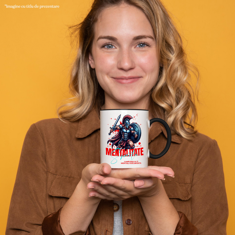 Cana Personalizata Cadouri personalizate – Războinic Samurai cu scut și sabie [2]